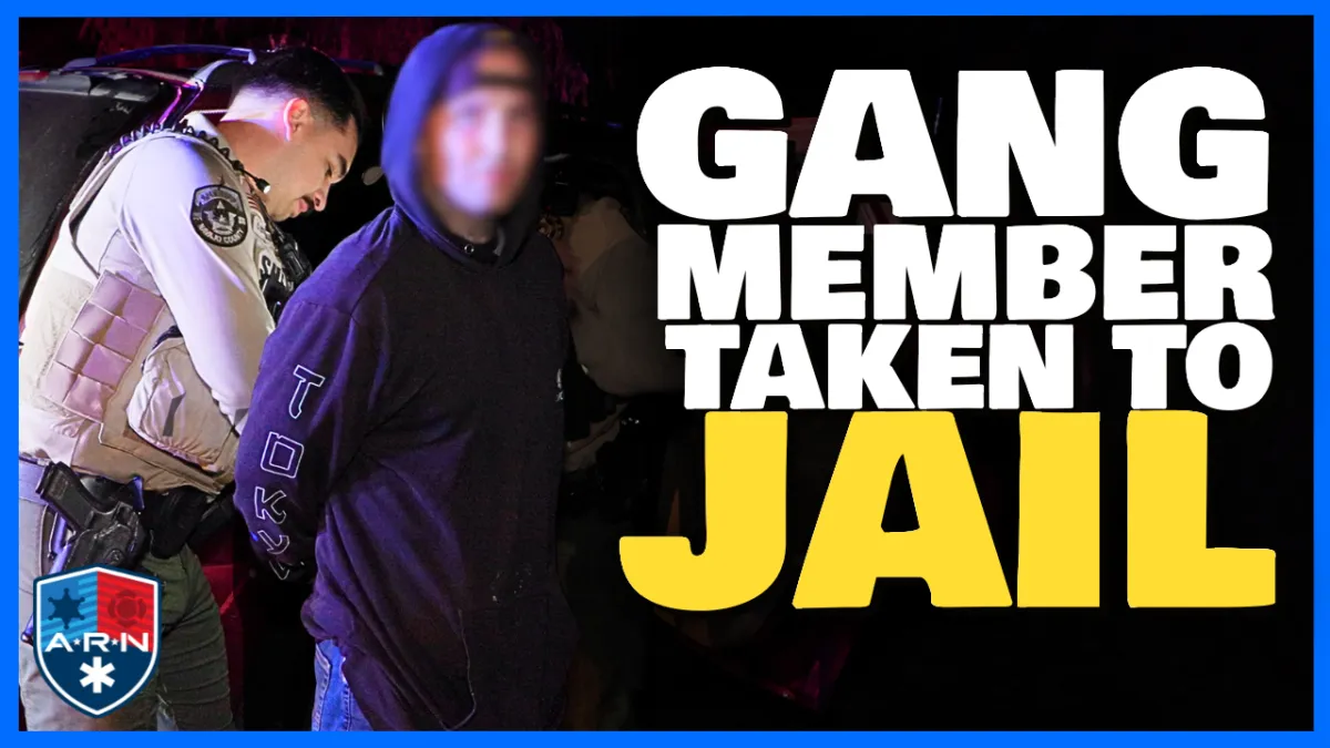 Alpha Responder Network Gang Member Taken to Jail
