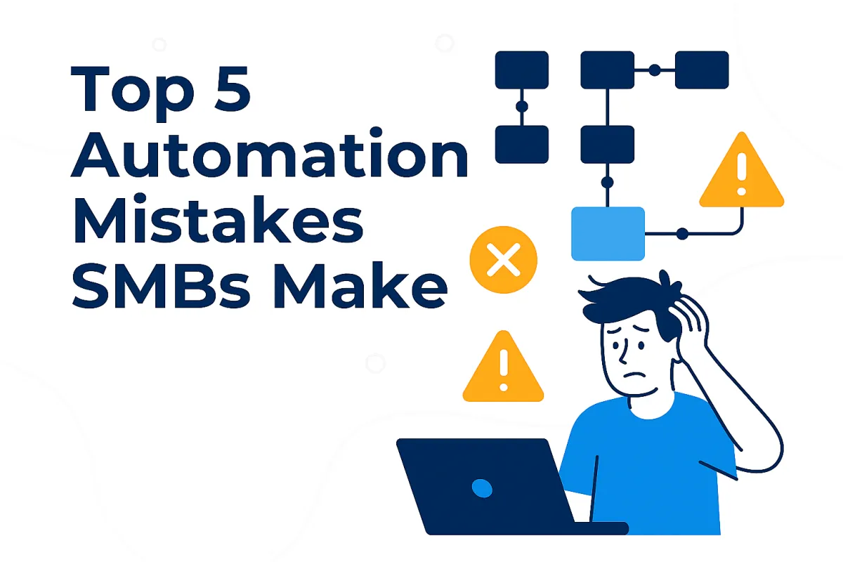 Top 5 Automation Mistakes SMBs Make