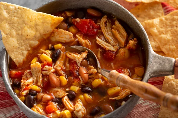 High Protein Chicken Chili Recipe