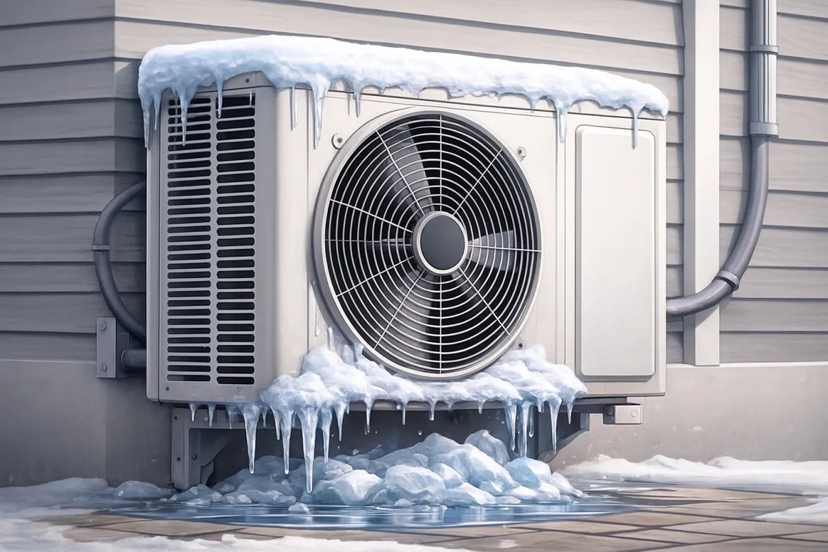 Is under varmepumpe – hvorfor det skjer, og hvordan du fikser problemet