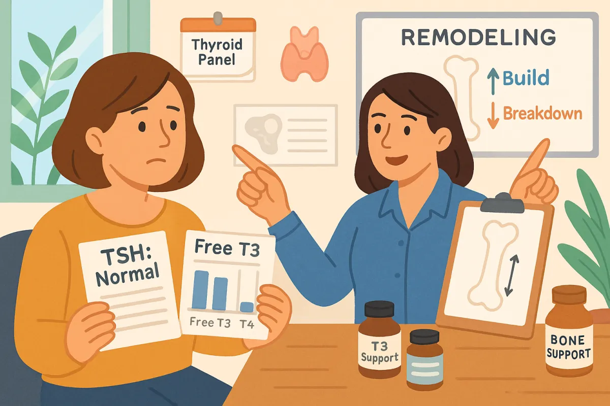 Thyroid and Your Bones: Why Just Checking TSH Isn’t Enough