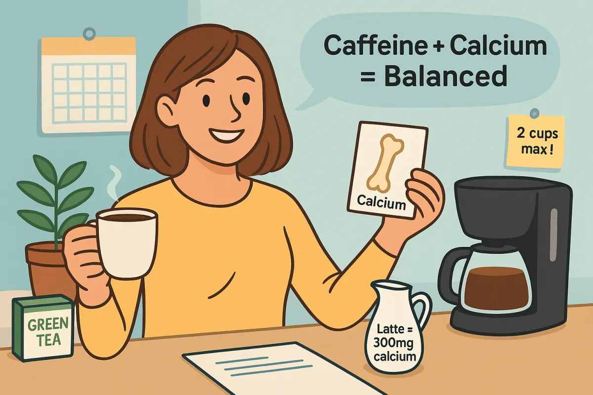 Caffeine and Your Bones: How Much is Too Much?