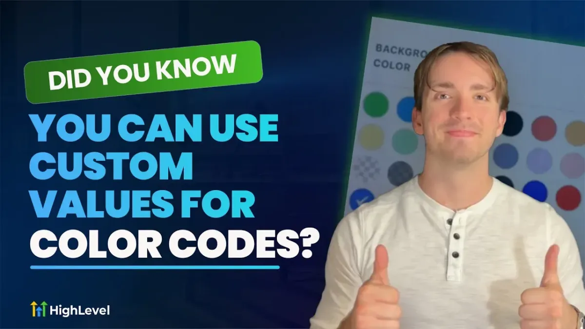 Custom Values Color Codes