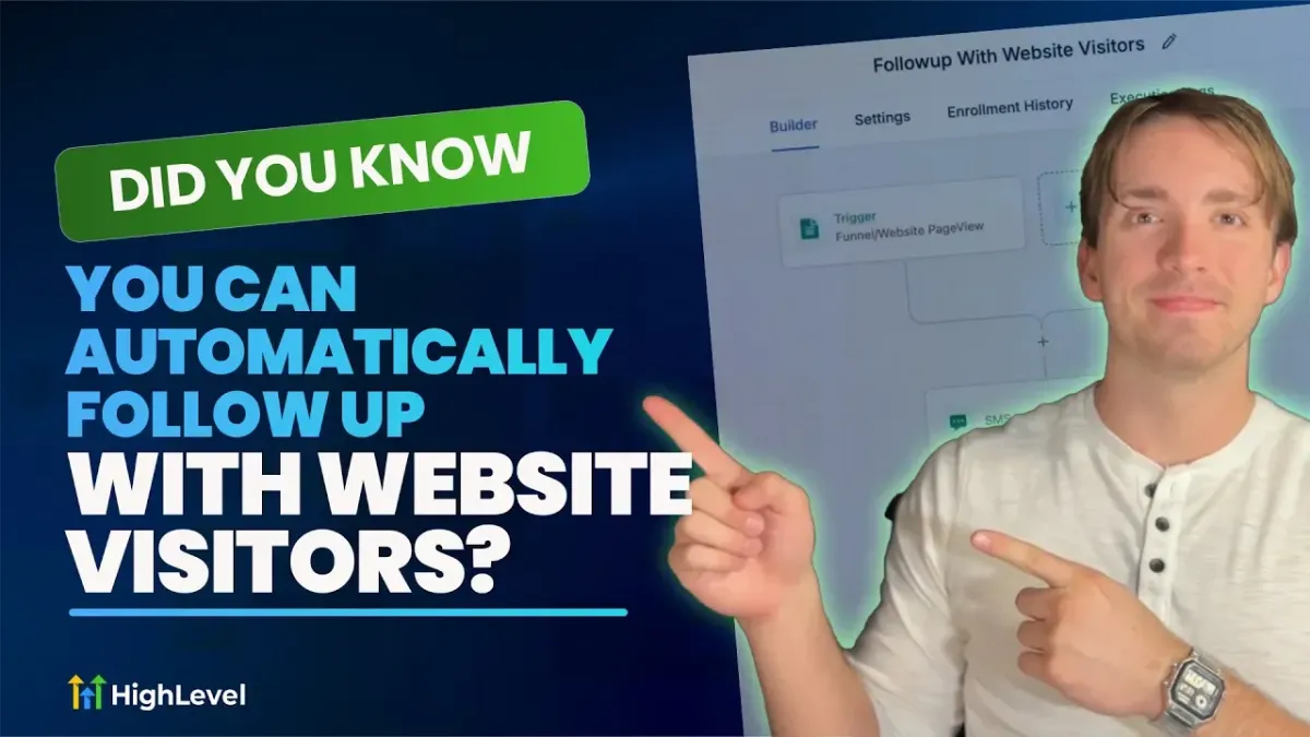Did You Know You Can Automatically Follow Up with Website Visitors