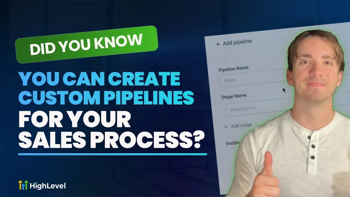 Create custom pipelines