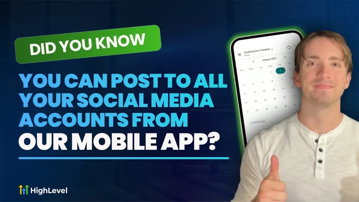 Did You Know You Can Post to All Your Social Media Accounts from Our Mobile App