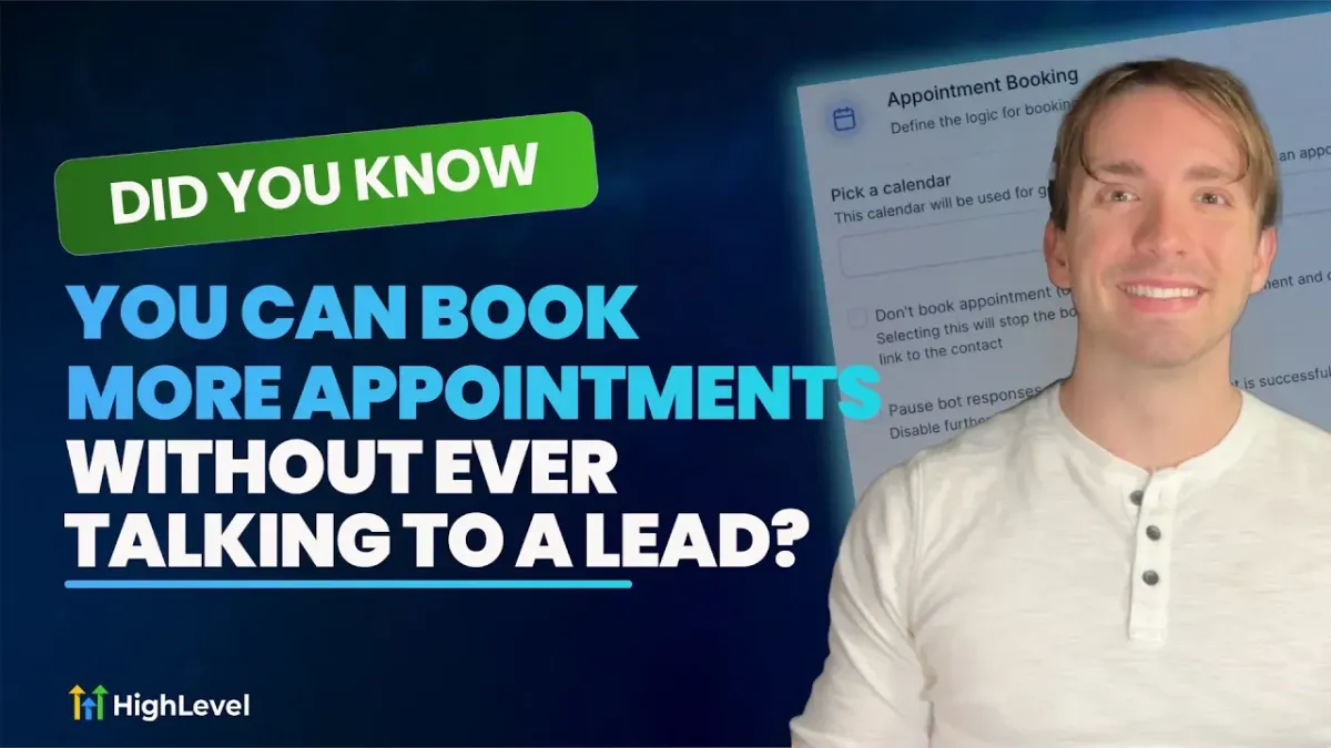 Did You Know You Can Book More Appointments Without Ever Talking to a Lead