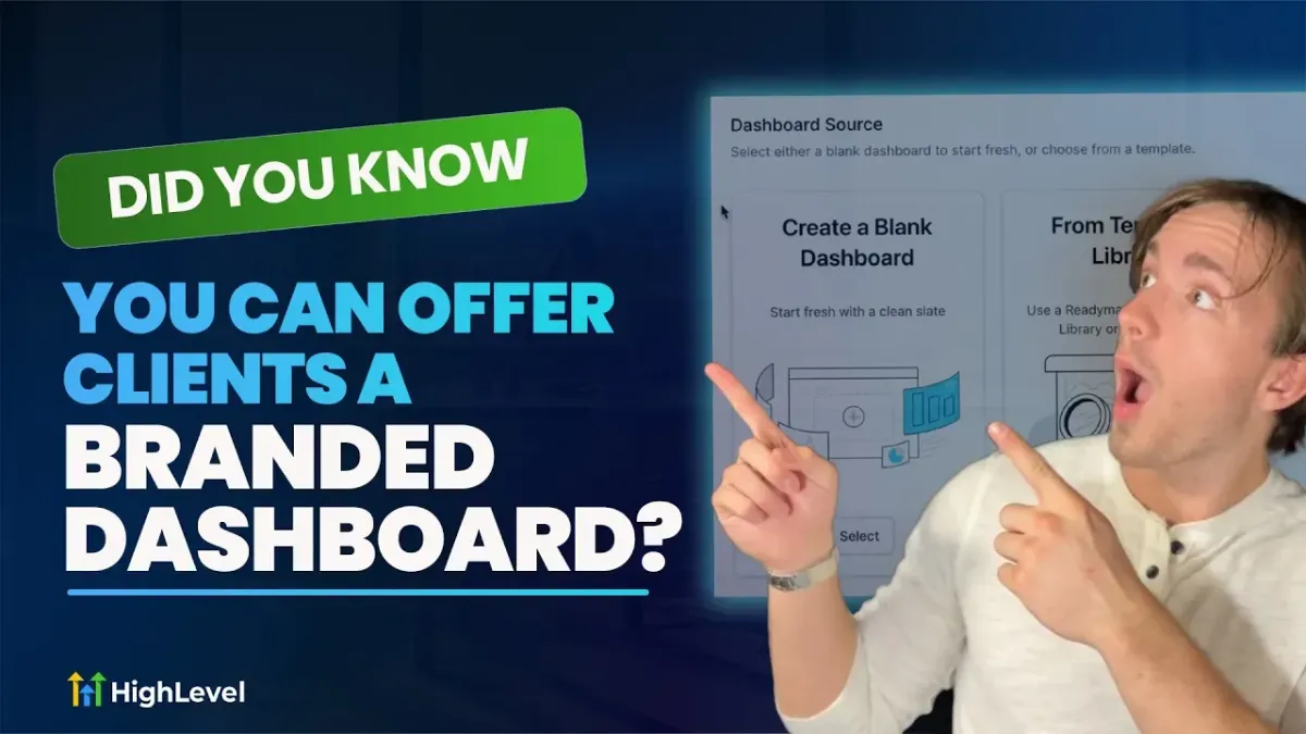 Did You Know You Can Offer Clients a Branded Dashboard