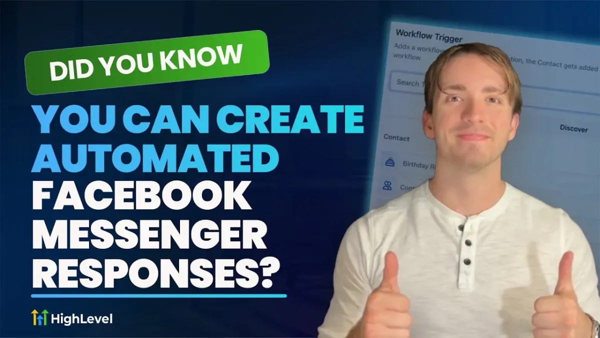 Automated Facebook Messenger Responses
