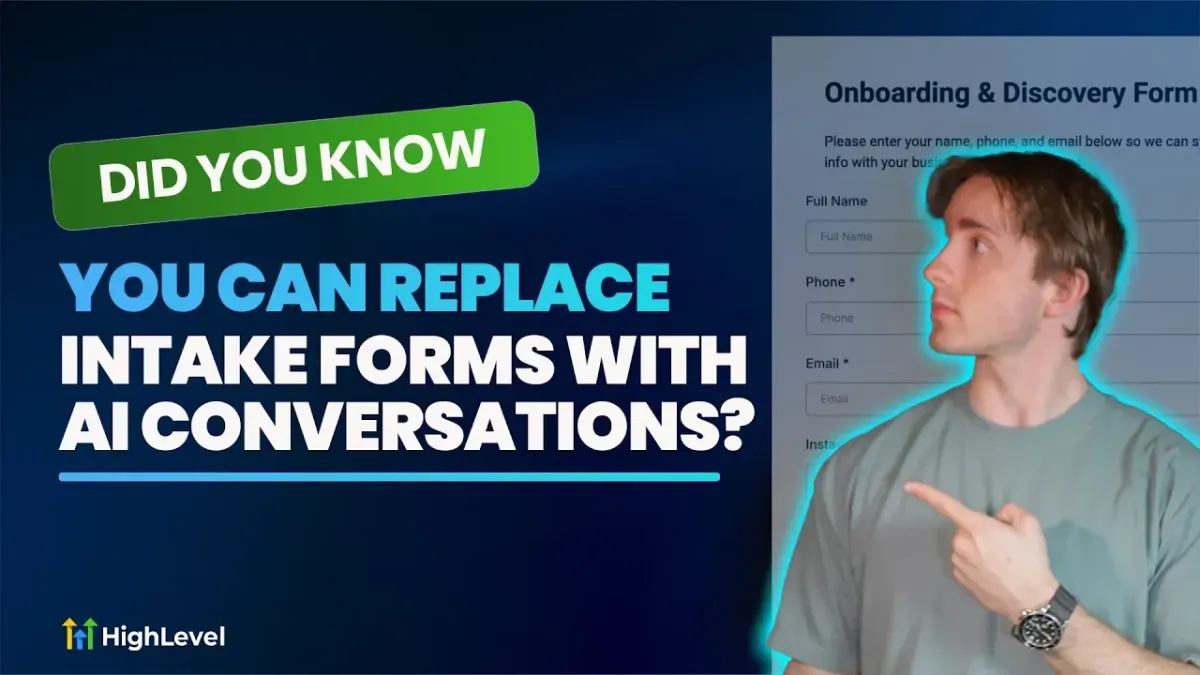AI Conversations Replace Your Intake Forms