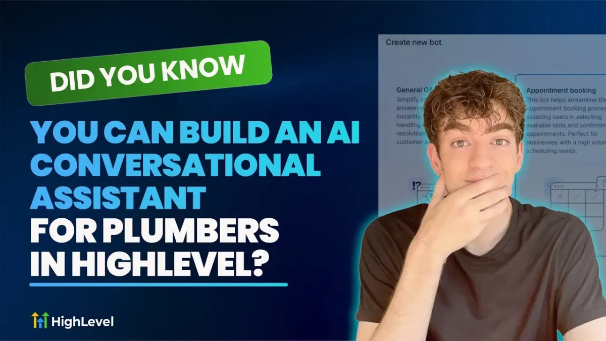 Build an AI Conversational Assistant for Plumbers