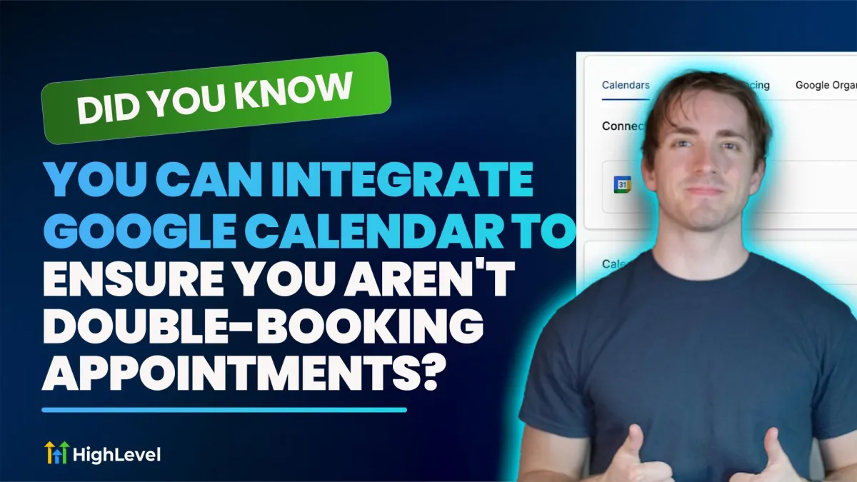 Avoid double-booking with HighLevel