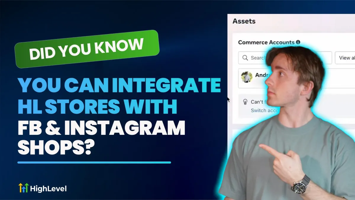 Did You Know You Can Integrate HL Stores with FB & Instagram Shops?