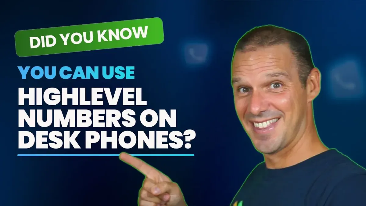 Desktop Phones with HighLevel