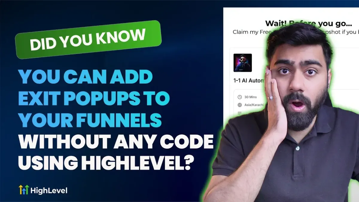 Boost Conversions with Exit Popups