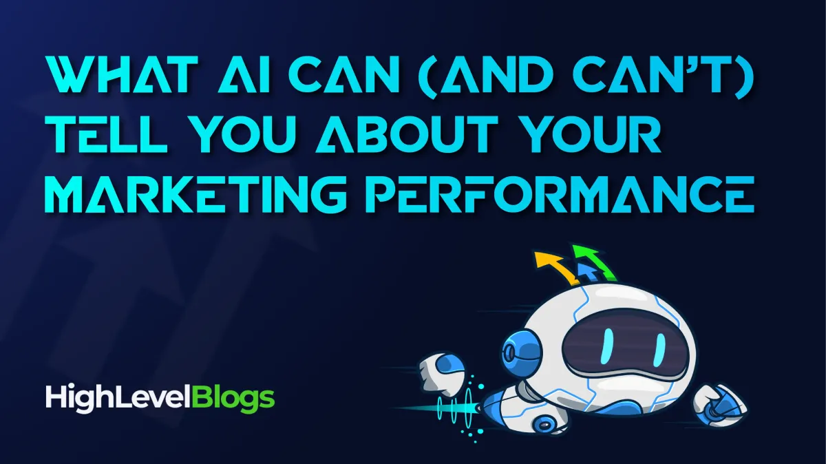 AI to measure marketing performance