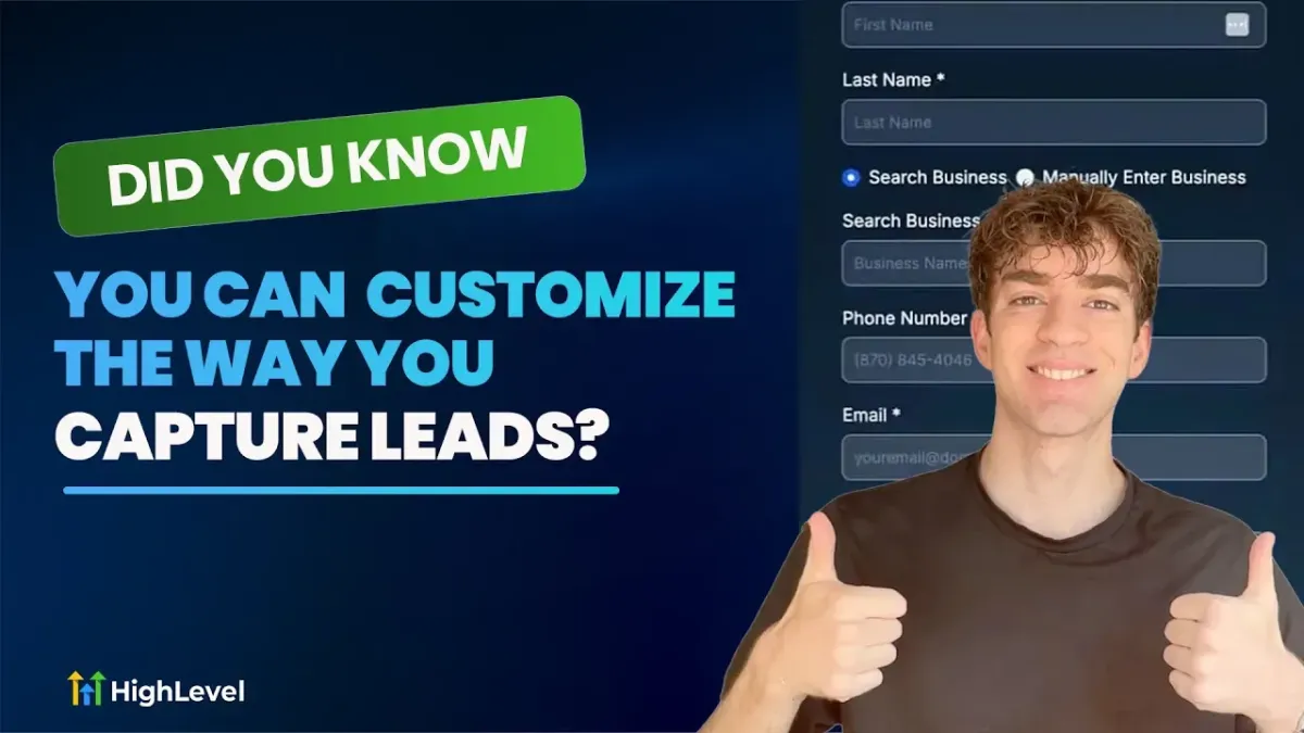 Customize HighLevel Prospecting Widgets