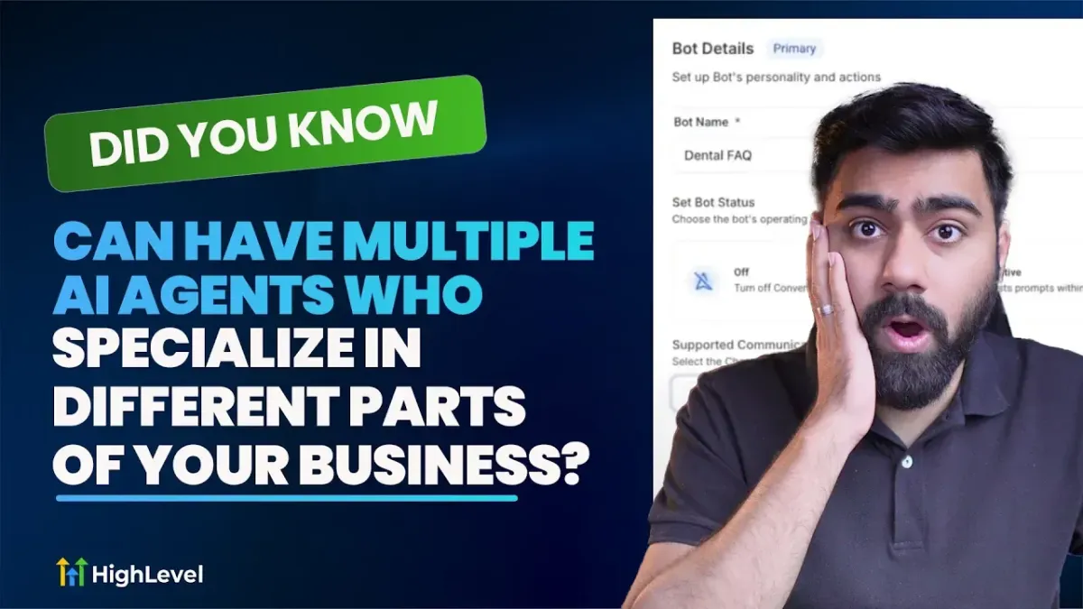 Create Multiple AI Agents with HighLevel
