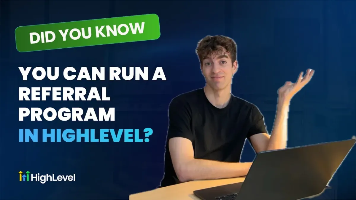 Run a Referral Program in HighLevel