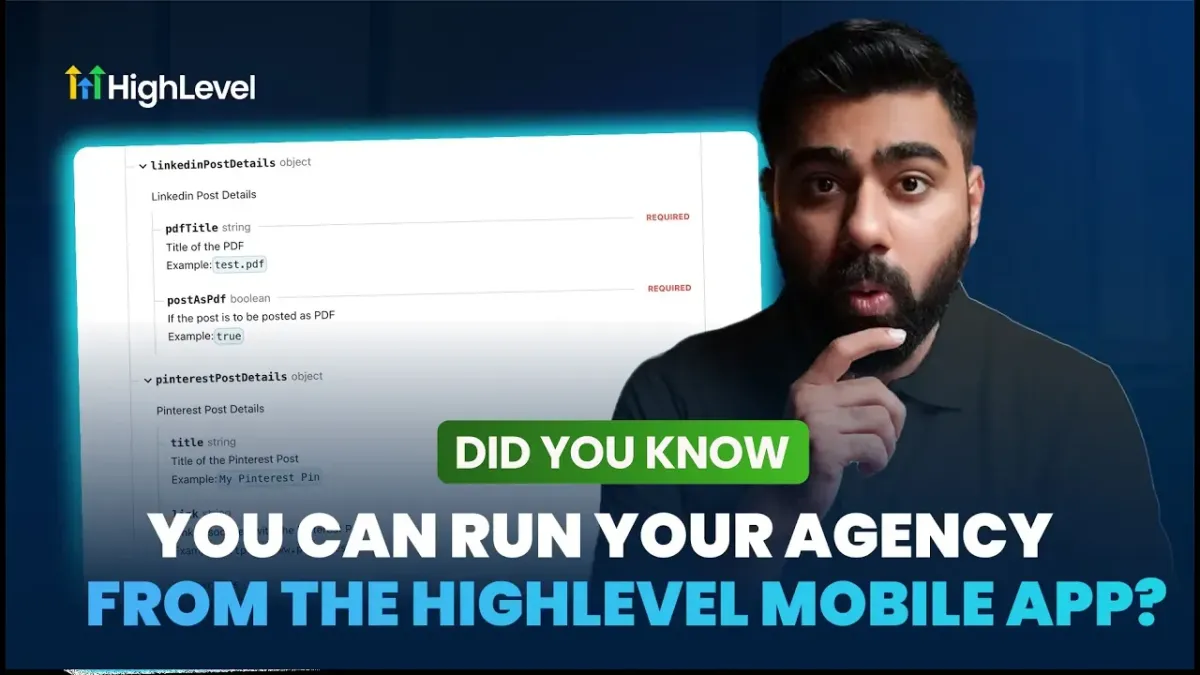 Run Your Agency from the HighLevel Mobile App