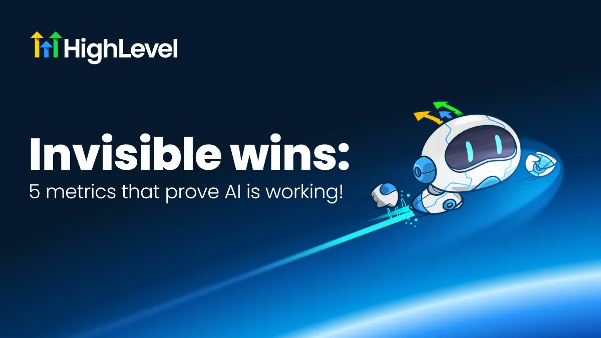 Ai metrics to prove it is working