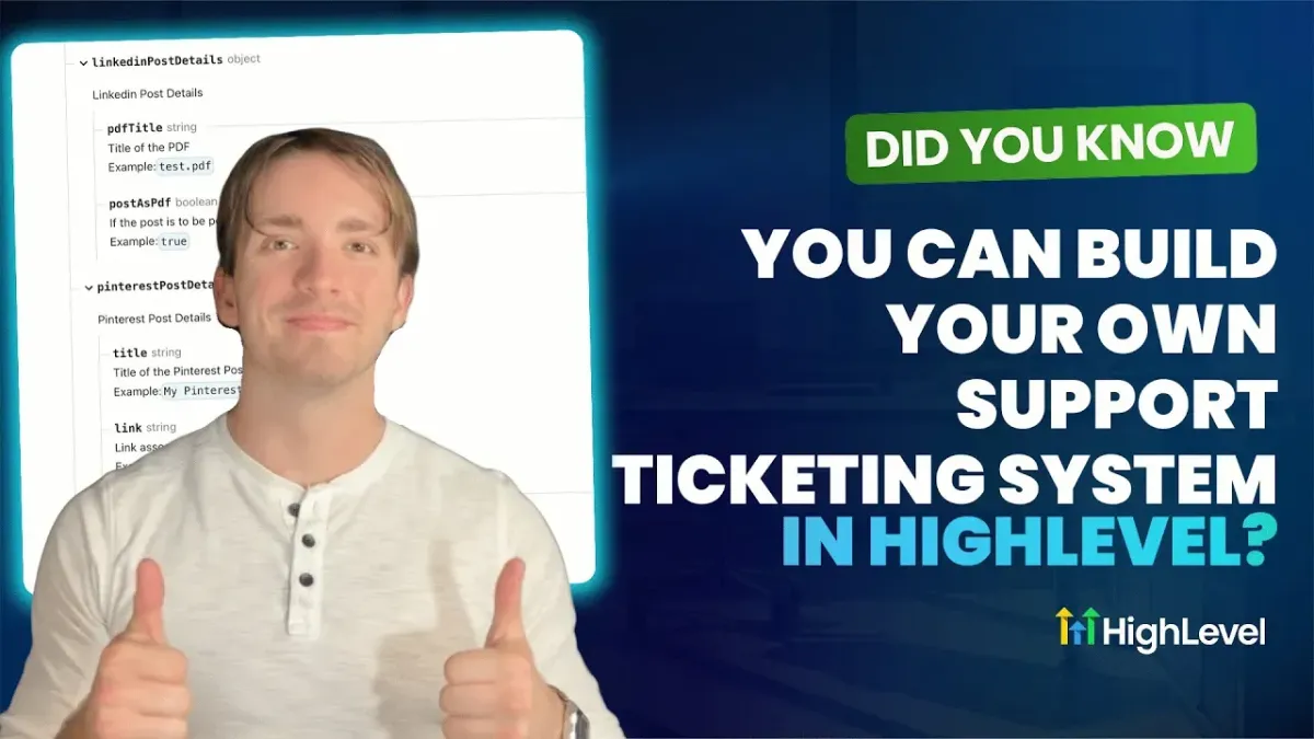 Did You Know You Can Build Your Own Support Ticketing System in HighLevel?