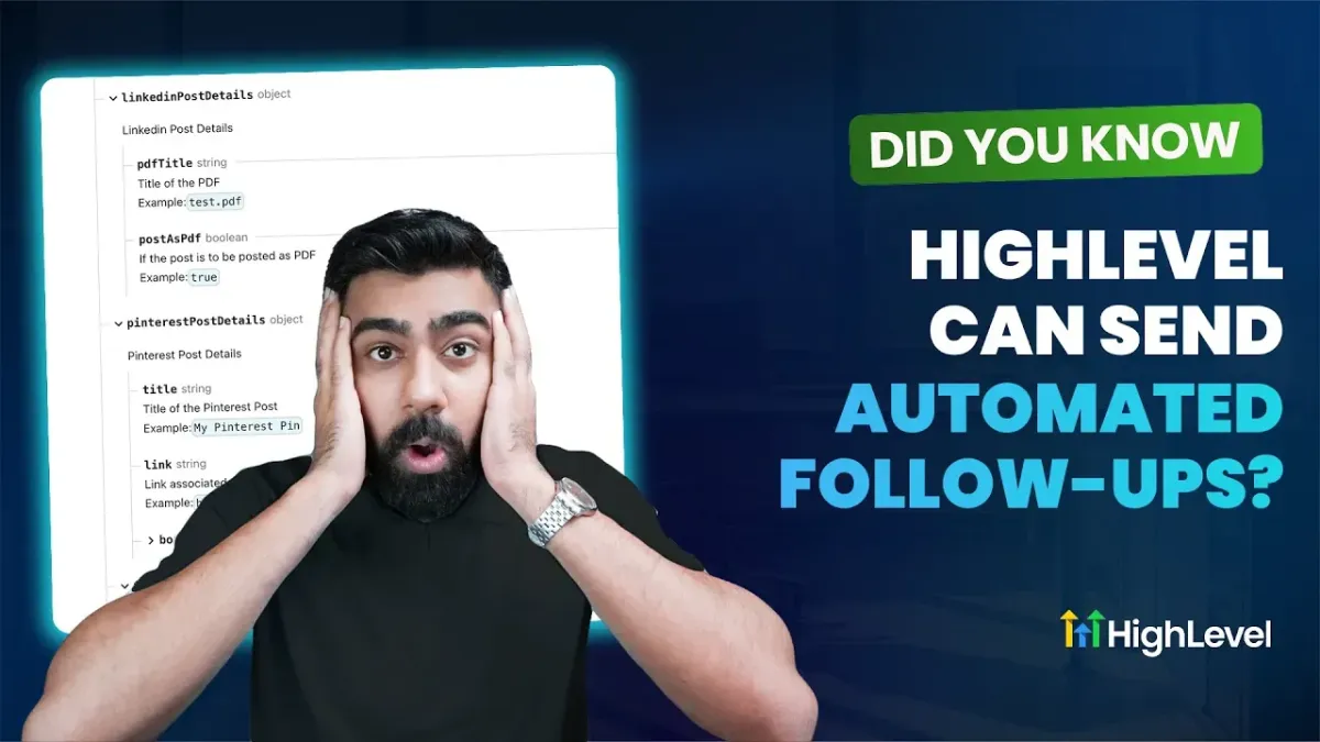 Did You Know HighLevel Can Send Automated Follow Ups?