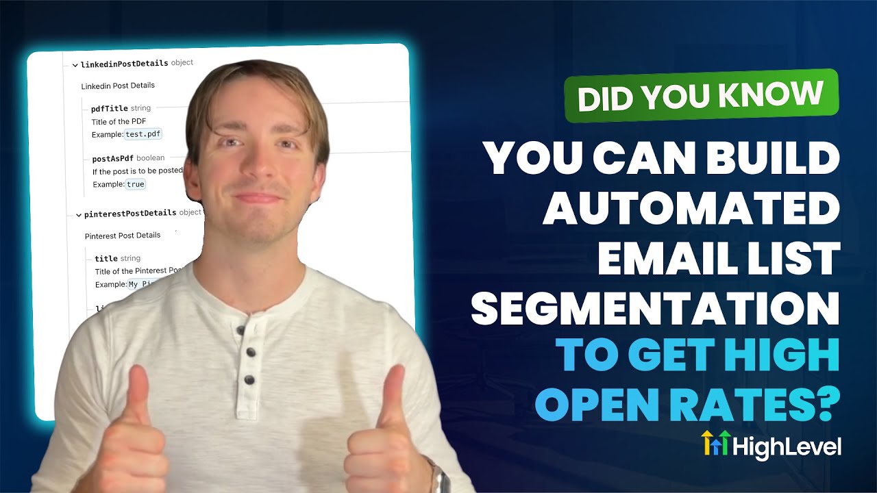 Did You Know You Can Build Automated Email List Segmentation to Get HIGH Open Rates?