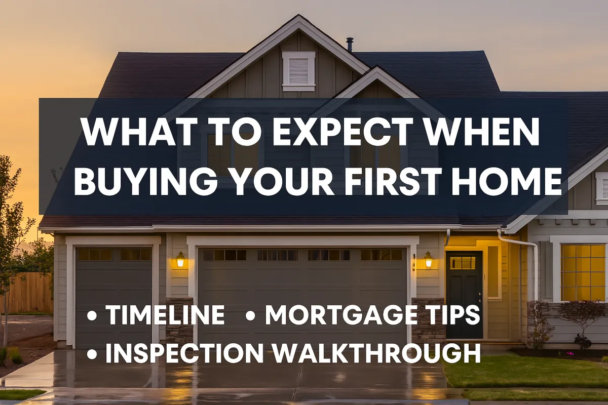 What to Expect When Buying Your First Home