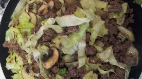 Paleo Beef Cabbage Stir-Fry