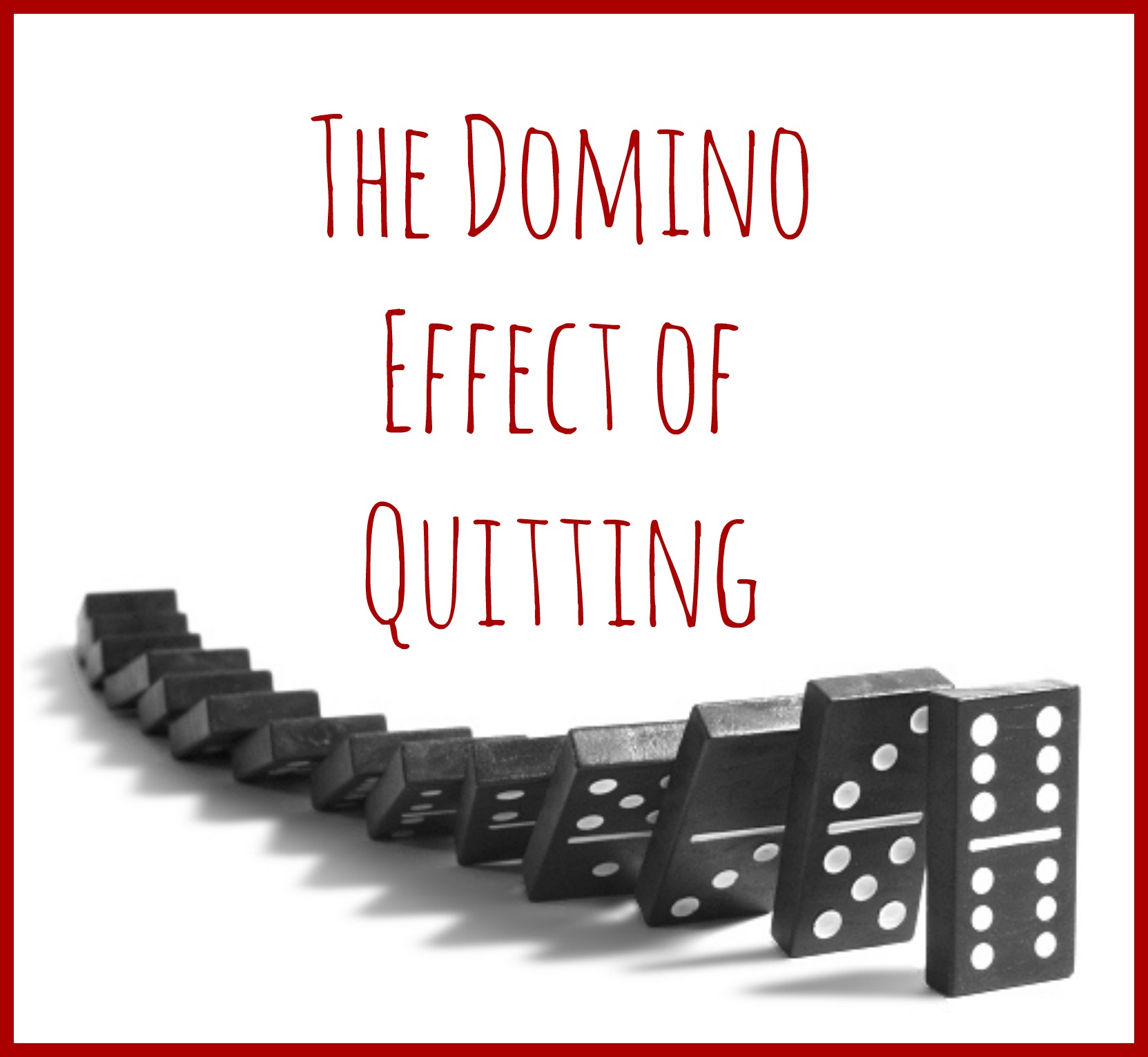The Unseen Domino Effect of Quitting