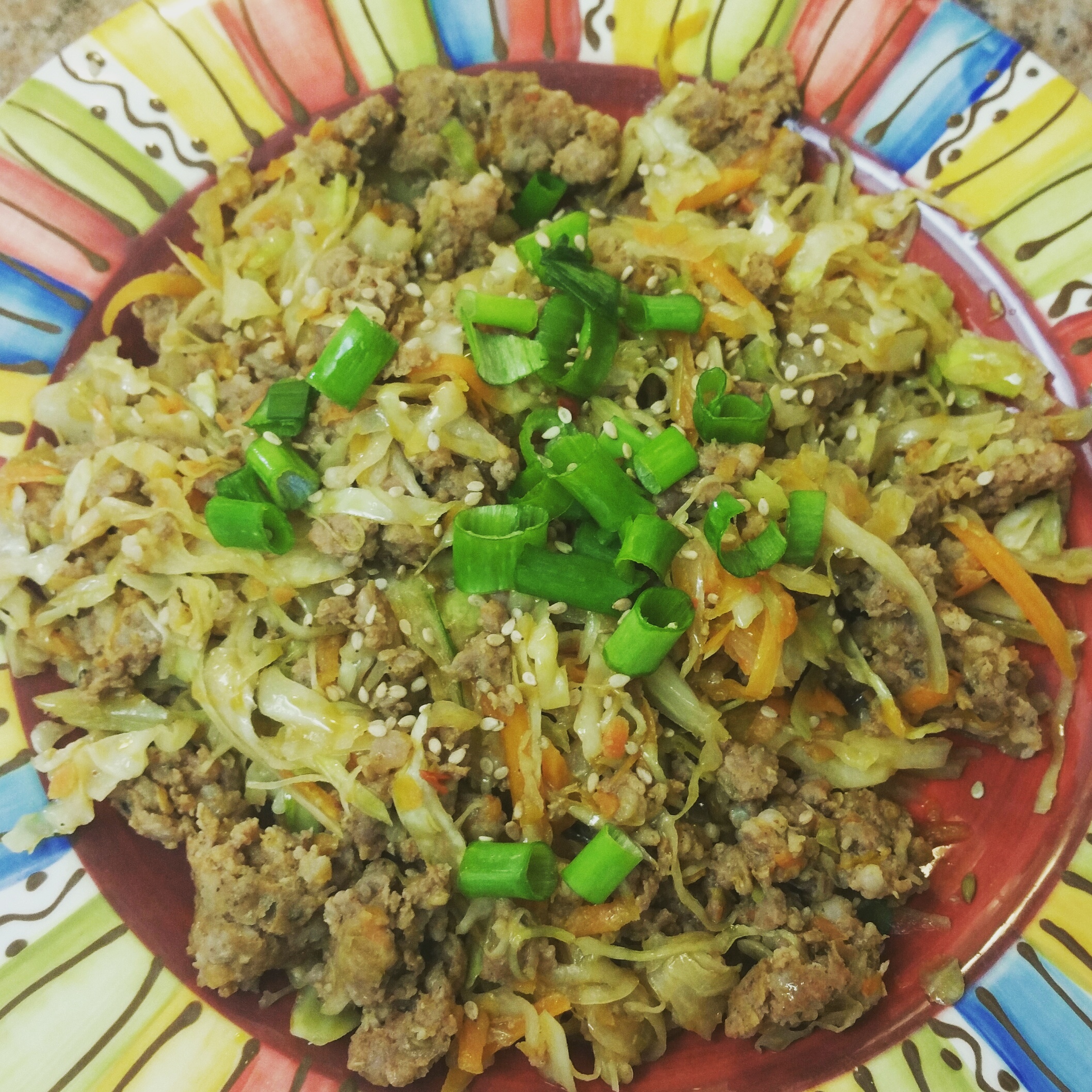 Paleo Egg Roll in a Bowl