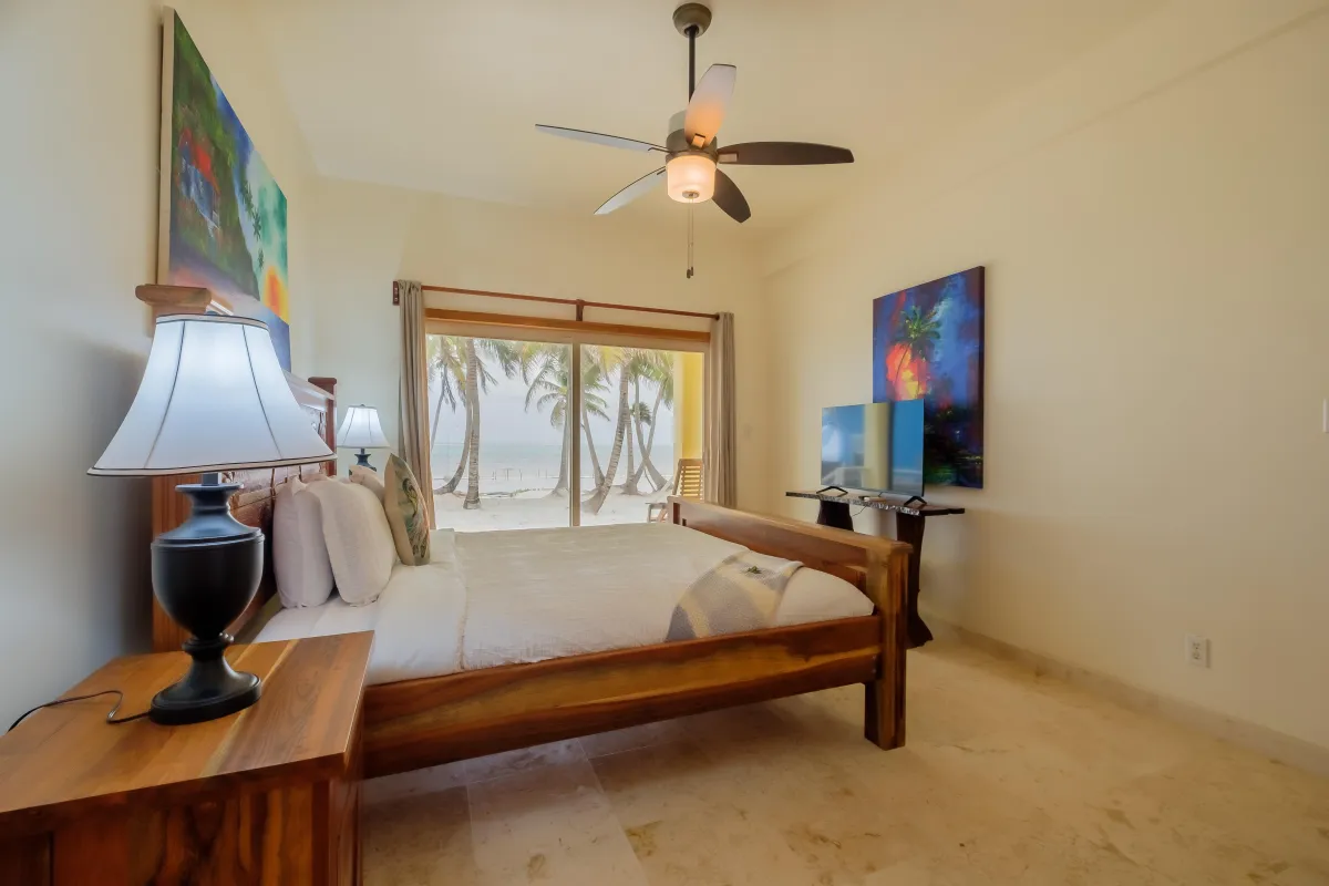 Bedroom with Views of the Beach