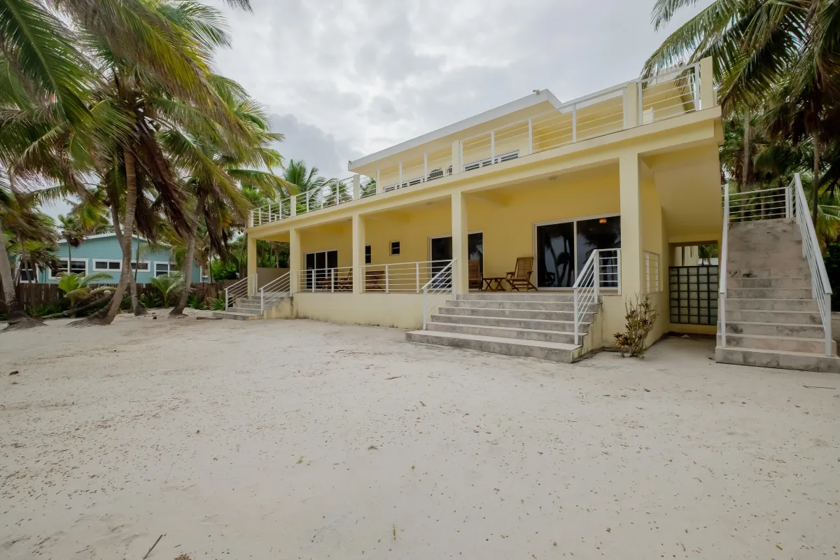 Listen to the waves from the porch