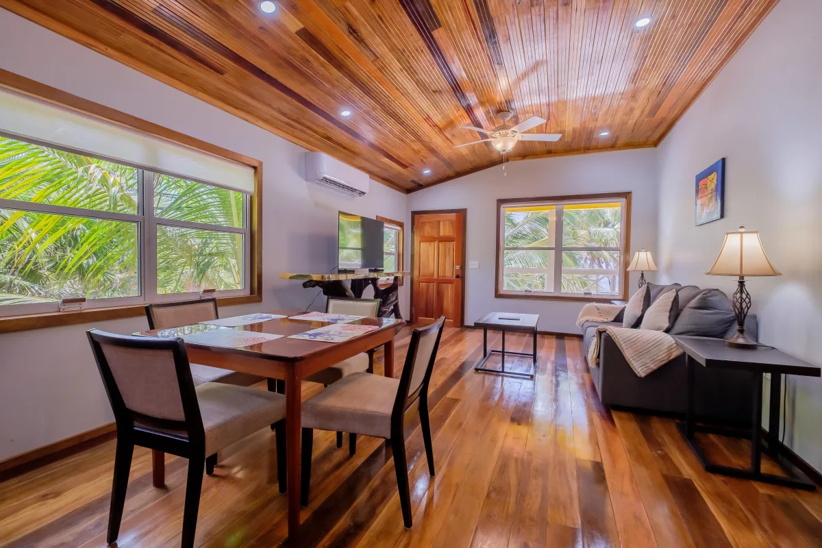 Dining and Living Room Combo in Ambergris Caye vacation rental