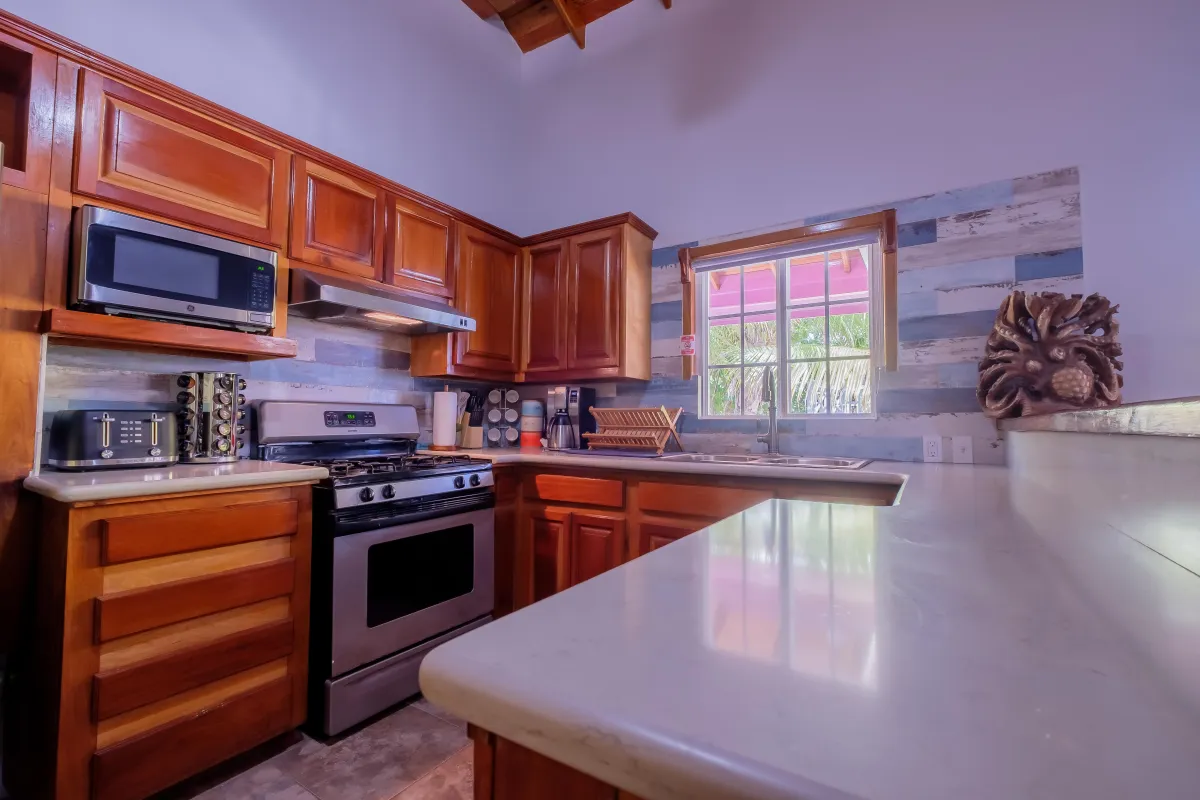 Kitchen in Ambergris Caye vacation rental
