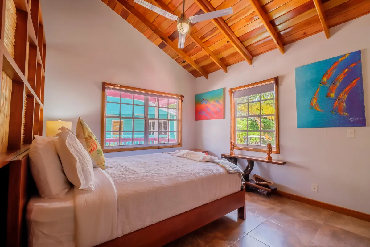 Bedroom in Ambergris Caye Casita