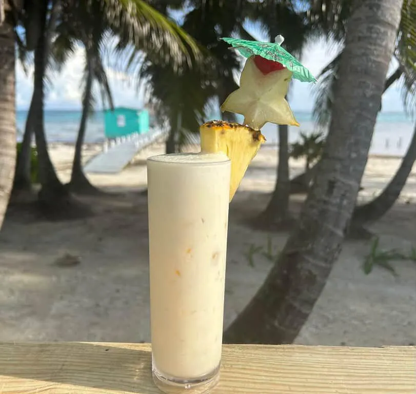 Drinks at the bar and grill at SolMate Properties