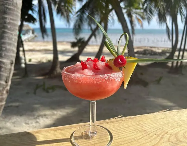 alchol beverage amergris caye belize