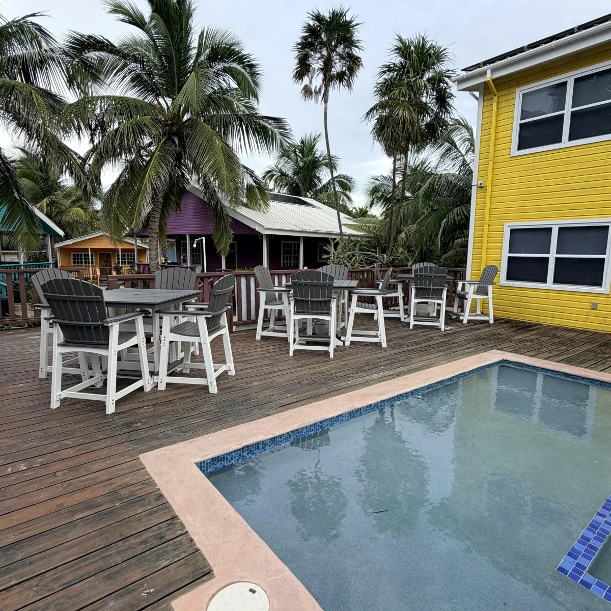 Bar and Grill Area with seating for guests