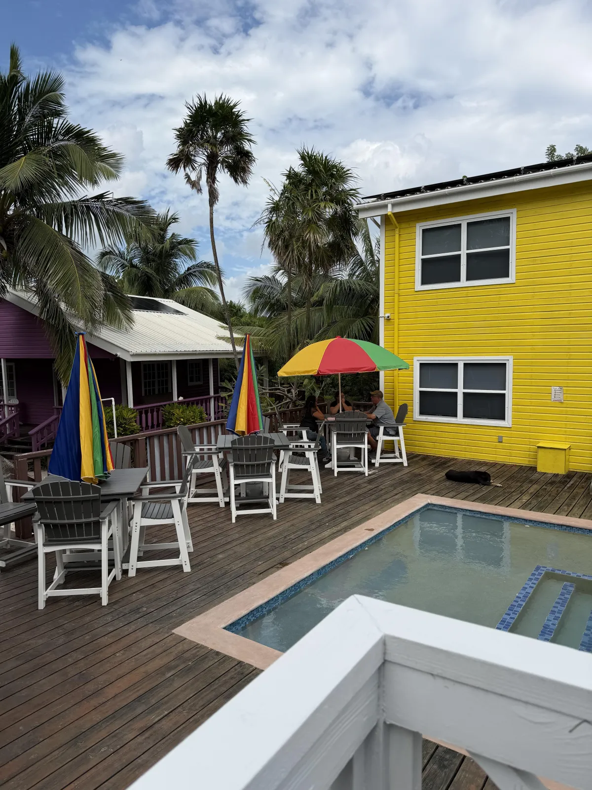 Bar and Grill area is connected to the Casita Pool