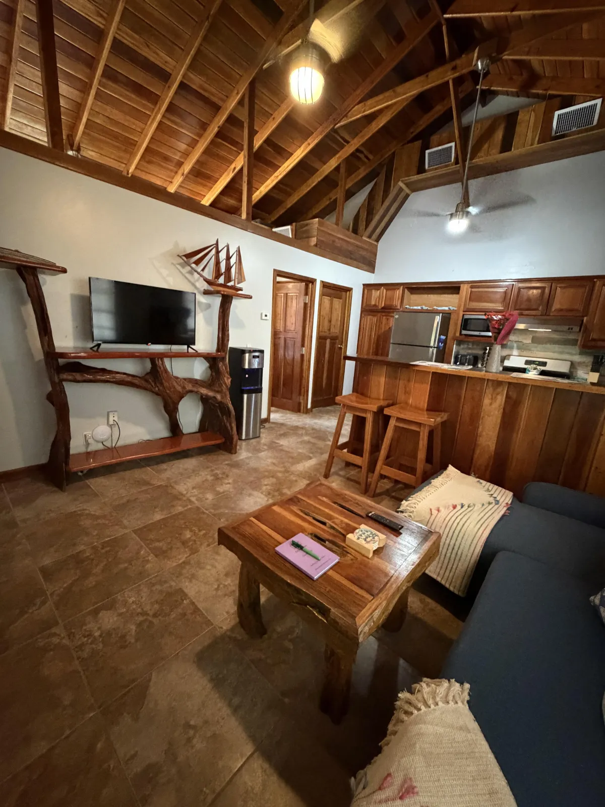 living space in Ambergris Caye Belize vacation rental