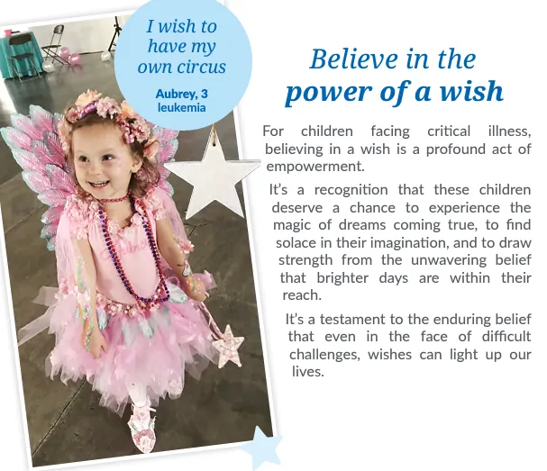 make a wish direct mail campaign