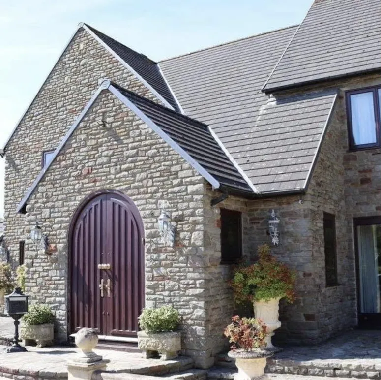 a new built house ready for occupancy