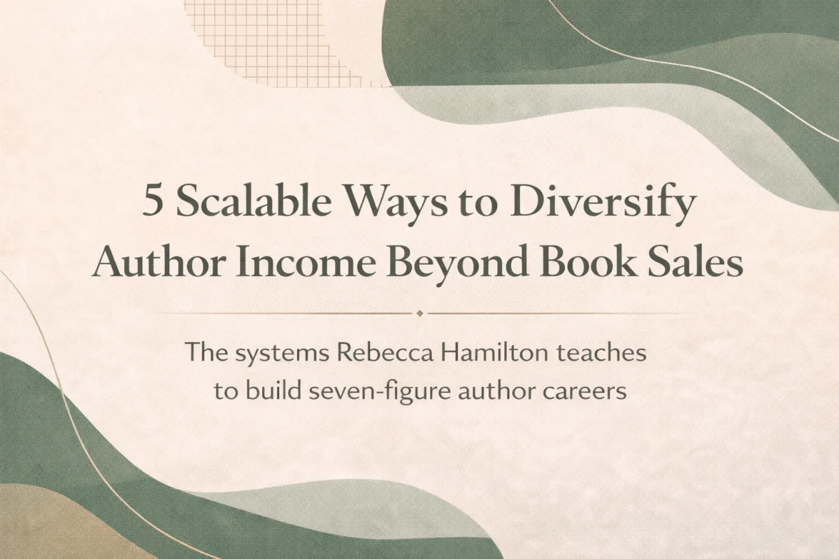 5 scalable ways to diversify your author income 2026
