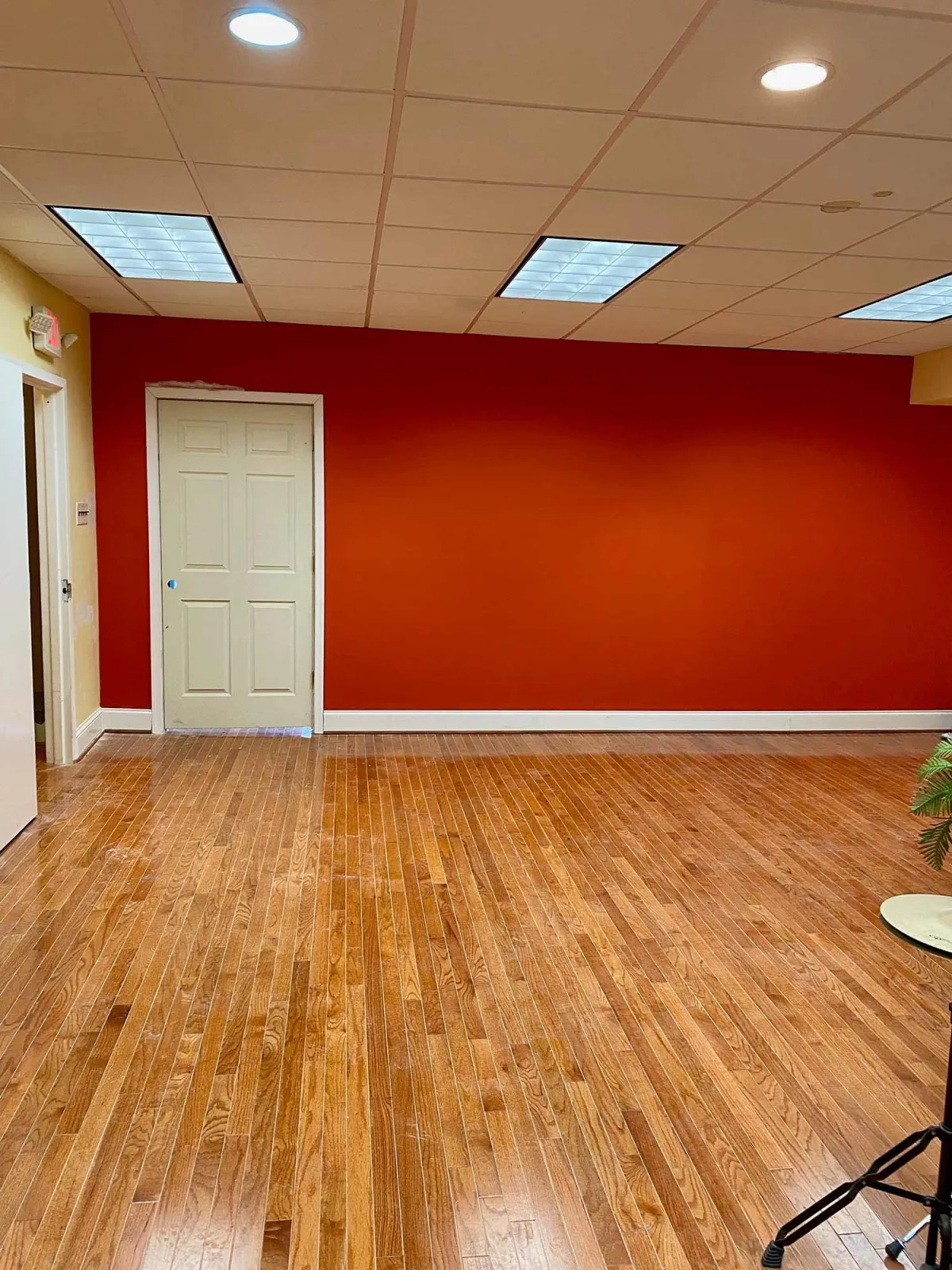New paint and flooring