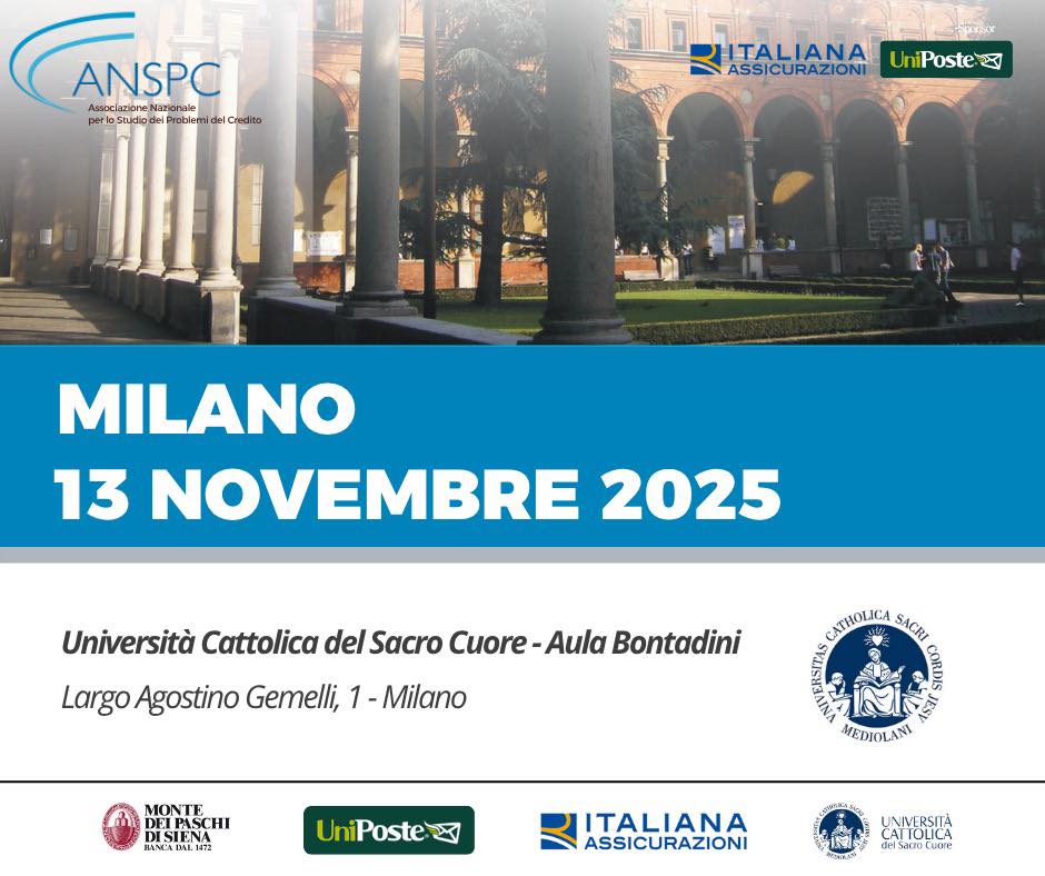 ANSPC: si è tenuto a Milano il convegno sulla produttività del sistema finanziario