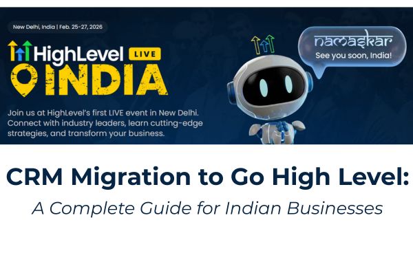 CRM Migration to Go High Level India