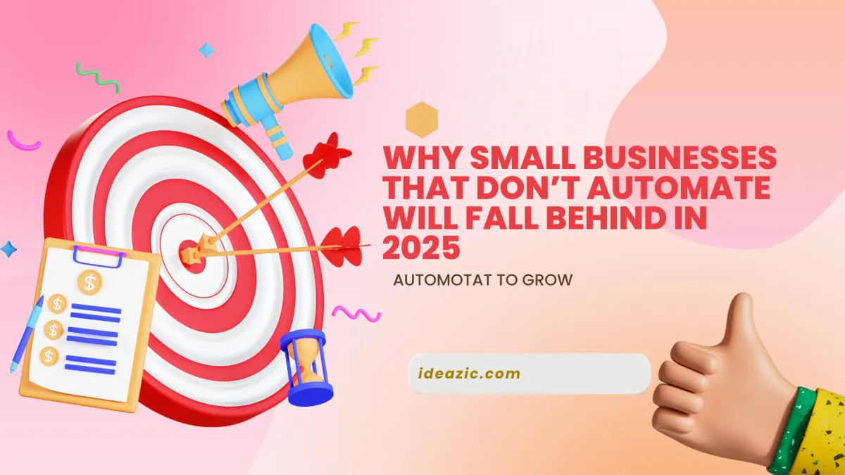 Small business owner automating daily tasks using AI tools to grow faster in 2025