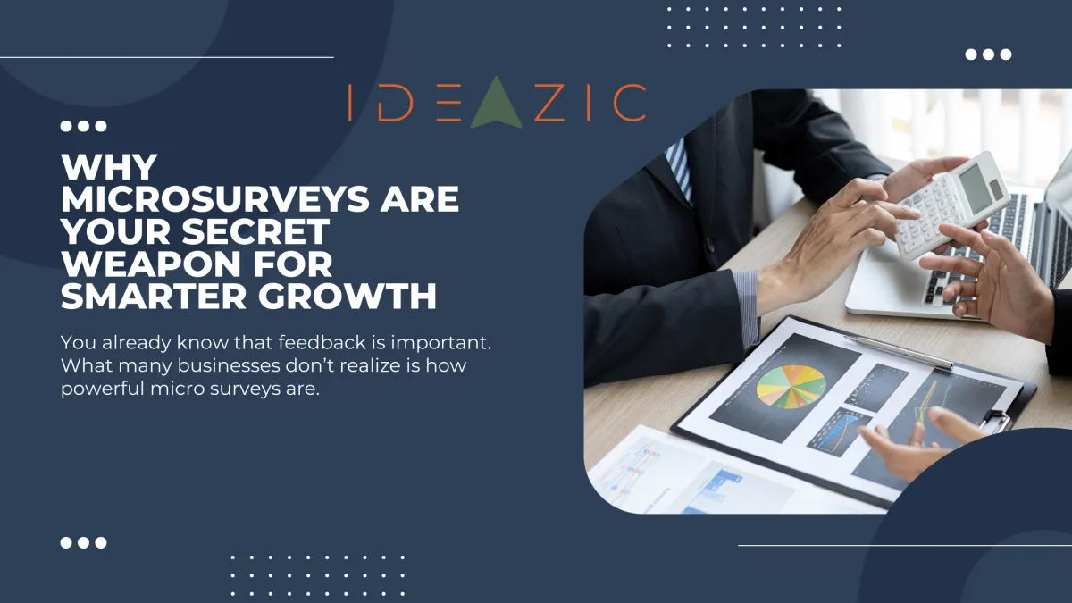 Micro surveys for customer feedback to improve business growth and customer satisfaction